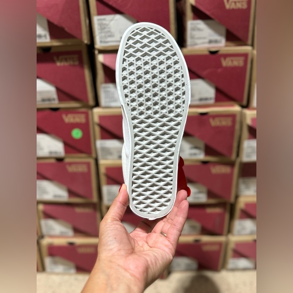 Vans Classic Slip-On Shoe in True White - Picture 8 of 10